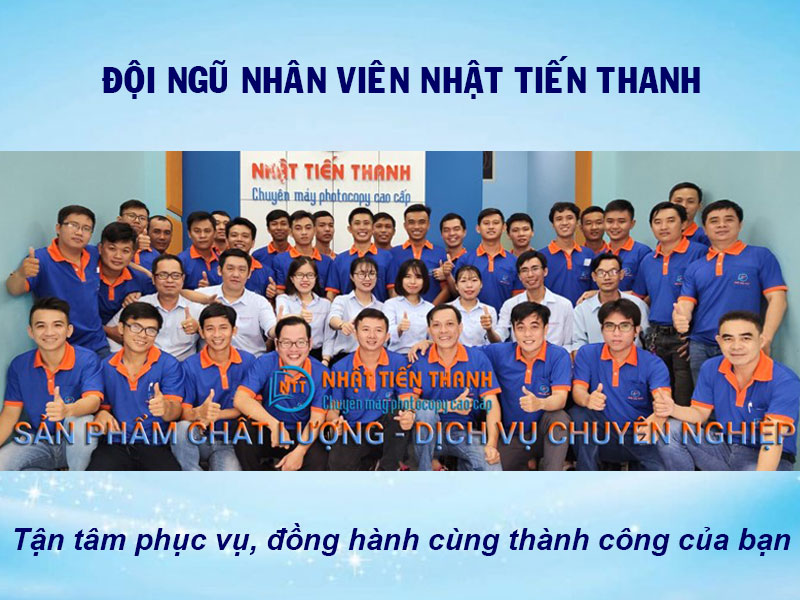 Có Nên Mua Máy Photocopy Giá Rẻ Online? gioi thieu cong ty nhat tien thanh 03