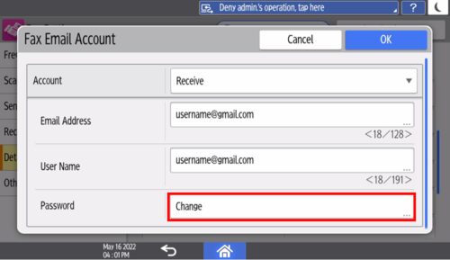 Hướng Dẫn Cài Đặt Scan to Email Với Gmail Trên Máy Photocopy Ricoh *